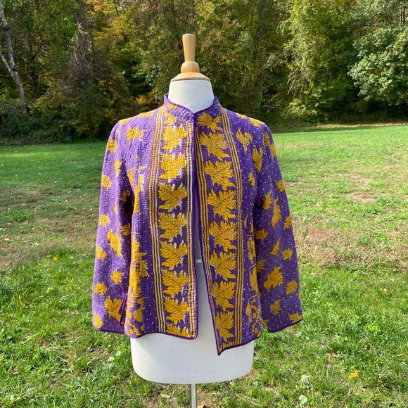 Jackets & Coats Quilted Indian Cotton Jacket Poshmark